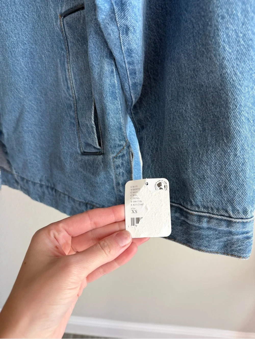 Free people We The Free Madison City Denim Jacket